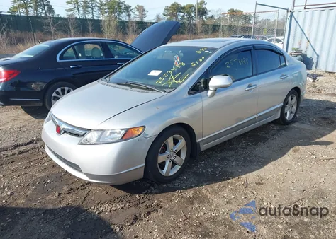 2007 Honda Civic Ex из США, поврежденный, VIN 1HGFA16877L054335